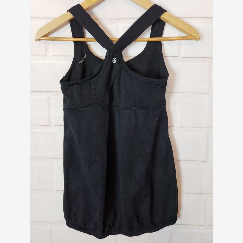 Lululemon My Heart Races Racerback Tank Top Size 6 - Picture 4 of 6